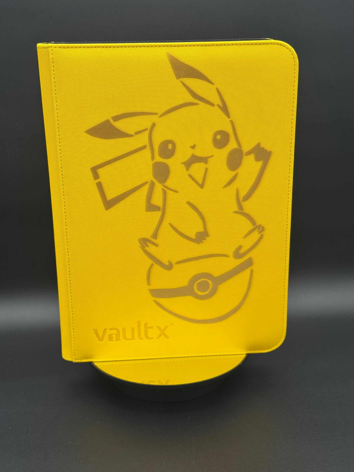 Personalized 9 Pocket VaultX Laser-Engraved Trading Card Binder for Collectible Card Games