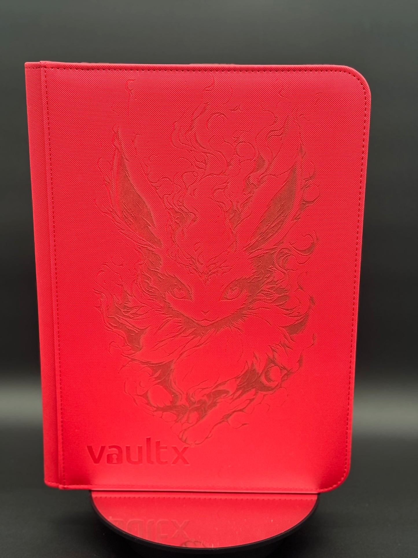 Personalized 9 Pocket VaultX Laser-Engraved Trading Card Binder for Collectible Card Games