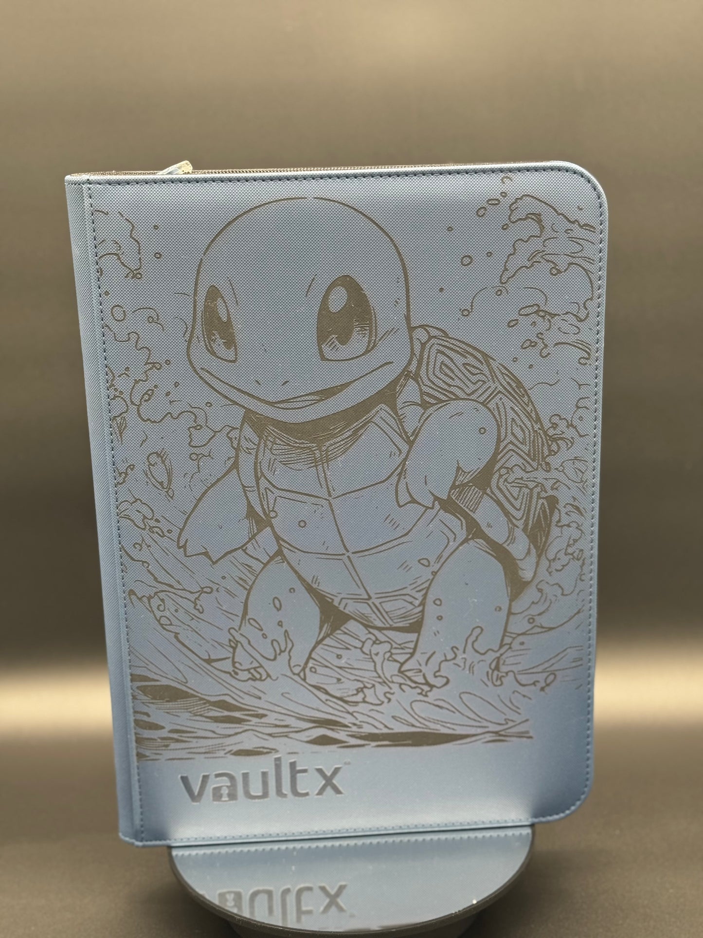 Personalized 9 Pocket VaultX Laser-Engraved Trading Card Binder for Collectible Card Games