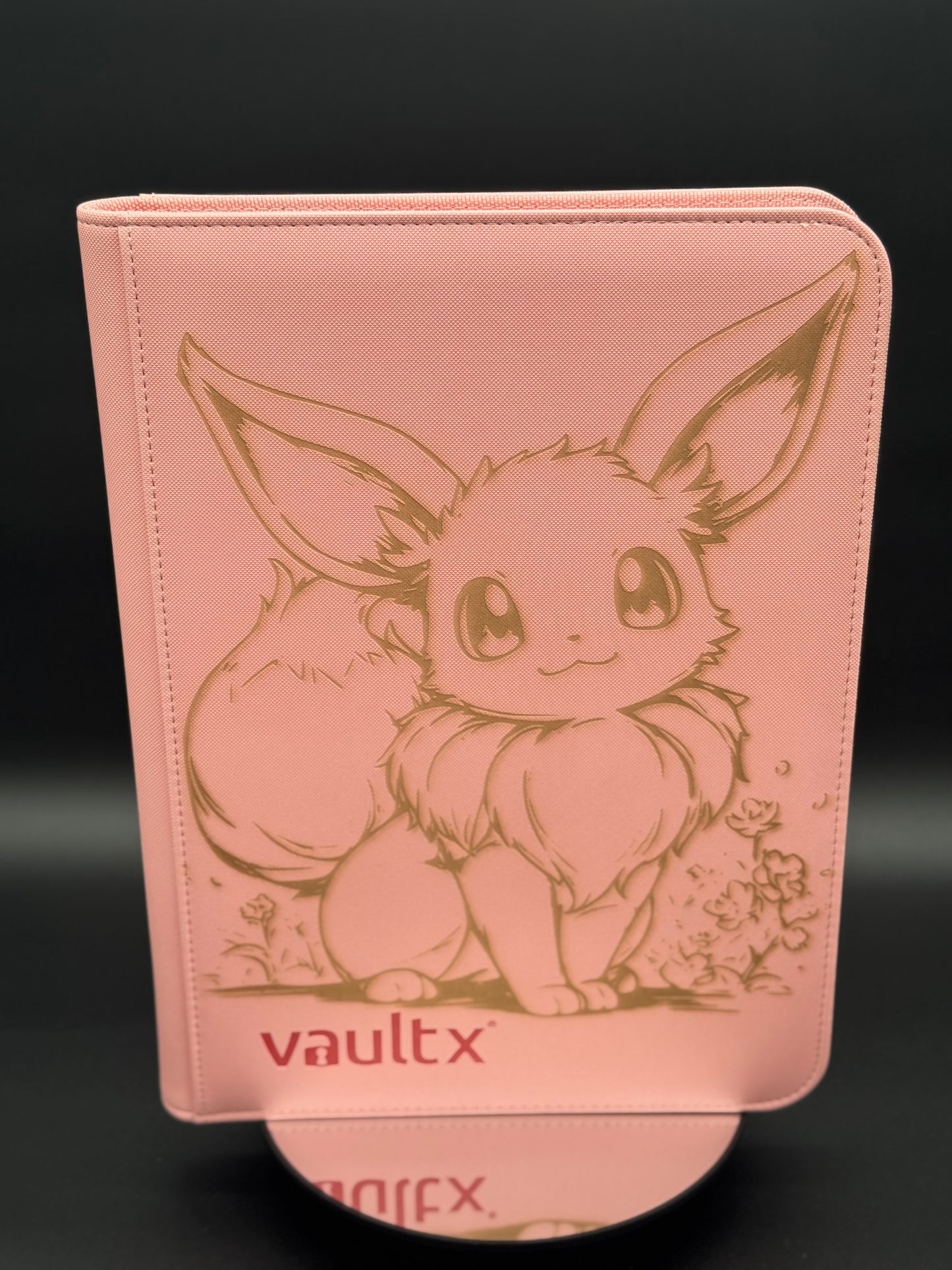 Personalized 9 Pocket VaultX Laser-Engraved Trading Card Binder for Collectible Card Games