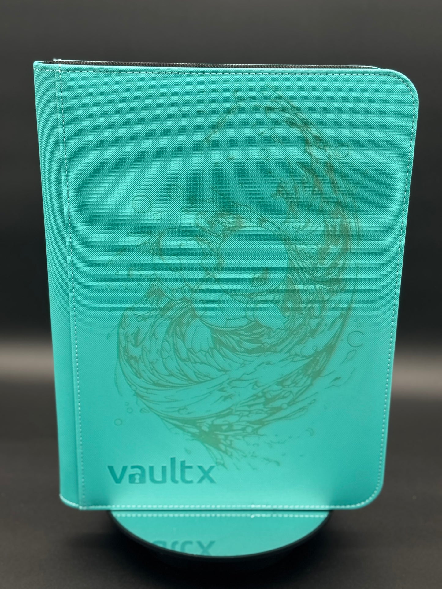Personalized 9 Pocket VaultX Laser-Engraved Trading Card Binder for Collectible Card Games