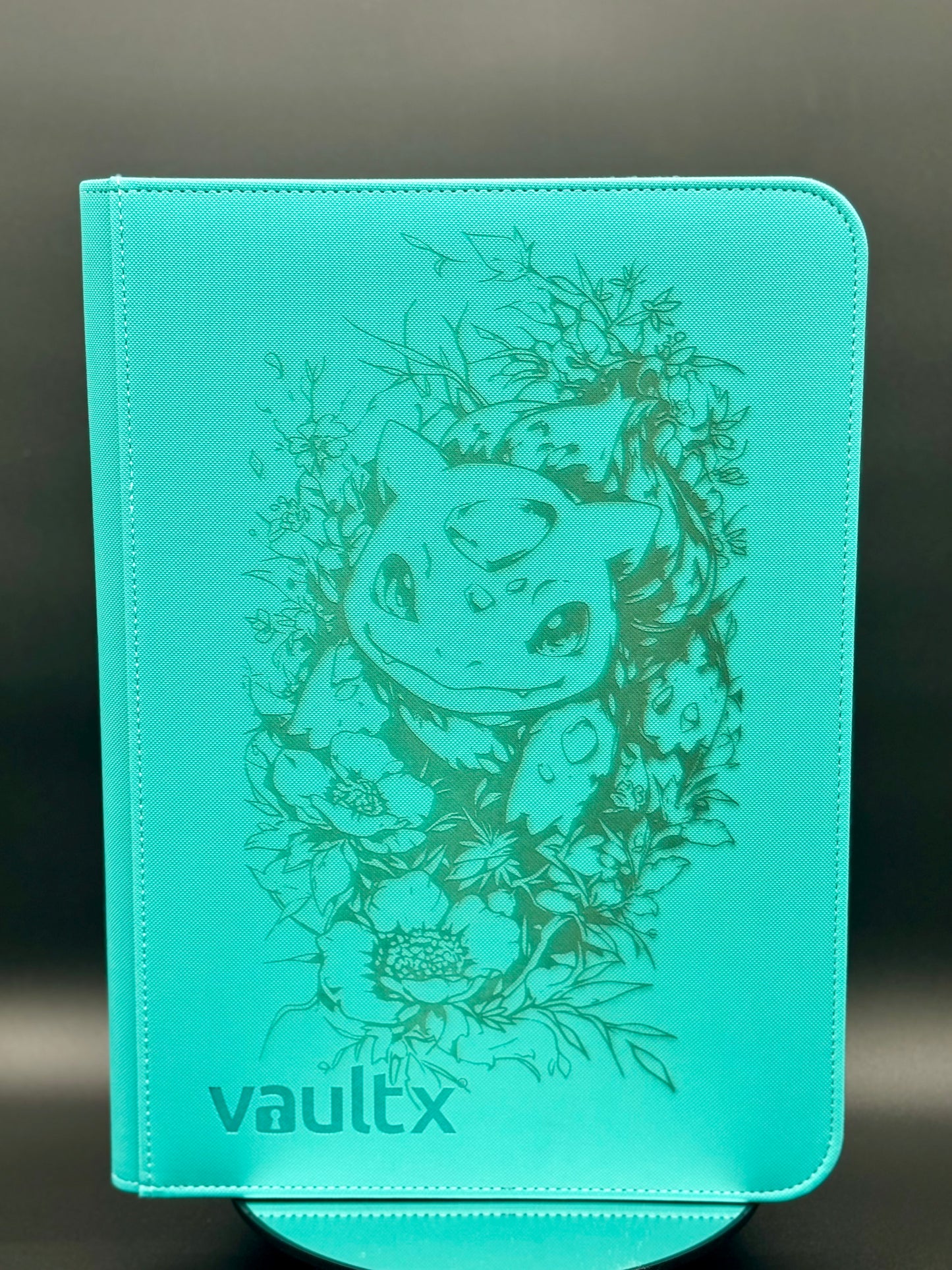 Personalized 9 Pocket VaultX Laser-Engraved Trading Card Binder for Collectible Card Games
